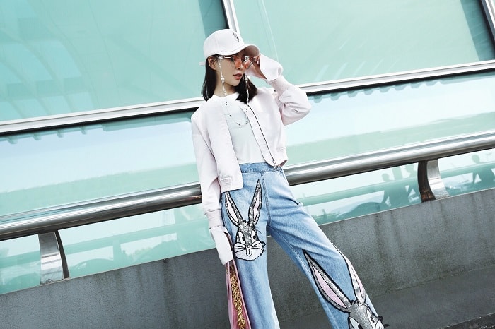 少女心撞上hippop風，時尚博主杜杜街拍有點酷【圖】
