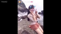 和美女去海邊踏浪，美女說：我就是傳說中的美人魚，要回大海了