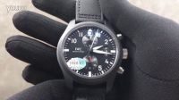 手表之家 IWC萬國飛行員系列IW388001 TOP GUN MIRAMAR TOP GUN 海軍空戰(zhàn)部隊MIRAMAR男士計時腕表