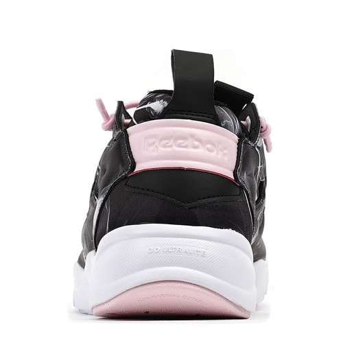REEBOK/銳步 皮革拼接 FURYLITE GRAPHIC 女士運(yùn)動(dòng)鞋