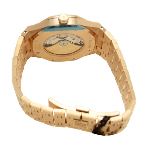 Audemars Piguet/愛彼皇家橡樹系列男士自動(dòng)機(jī)械腕表15400OR.OO.1220OR.02