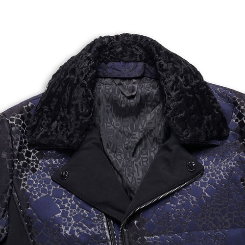 VERRI/VERRI 男士炫彩機(jī)車款棉服-男士外套