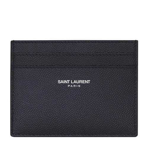 Yves saint Laurent/圣羅蘭 男士深藍(lán)真皮卡包小型皮具 375946 BTY0N 4147