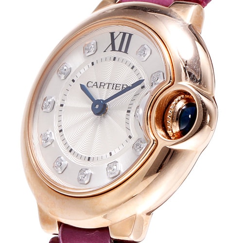 CARTIER/卡地亞藍(lán)氣球系列女式石英腕表WE902050