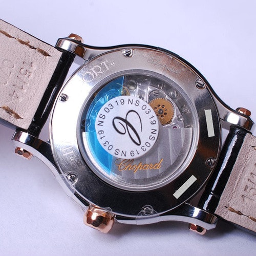 Chopard/蕭邦Happy Sport系列女士自動(dòng)機(jī)械腕表278573-6001