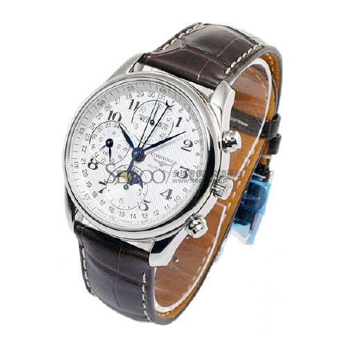 LONGINES/浪琴名匠月相三歷自動機(jī)械男表(L2.673.4.78.3)
