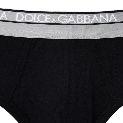 Dolce&Gabbana/杜嘉班納 棉質(zhì)男士?jī)?nèi)衣 三角內(nèi)褲 ONH63
