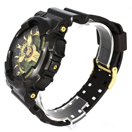 CASIO/卡西歐手表G-SHOCK系列防水雙顯運(yùn)動(dòng)電子男表GA-110BR-5A
