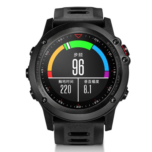 Garmin/佳明 Fenix3DLC 鈦合金飛耐時(shí)3 GPS戶外手表 （含真皮表帶+運(yùn)動(dòng)表帶）