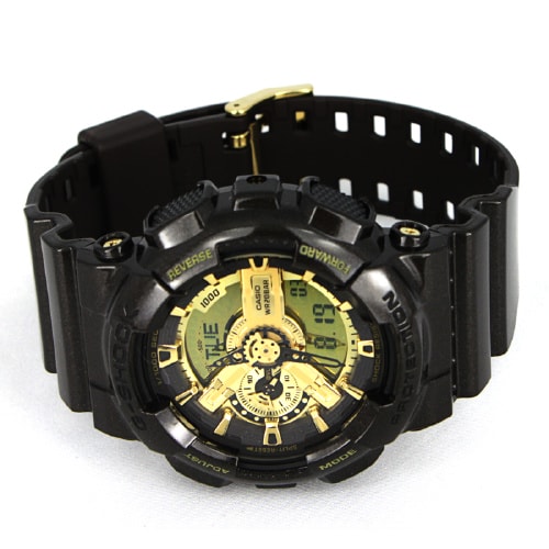 CASIO/卡西歐手表G-SHOCK系列防水雙顯運(yùn)動(dòng)電子男表GA-110BR-5A