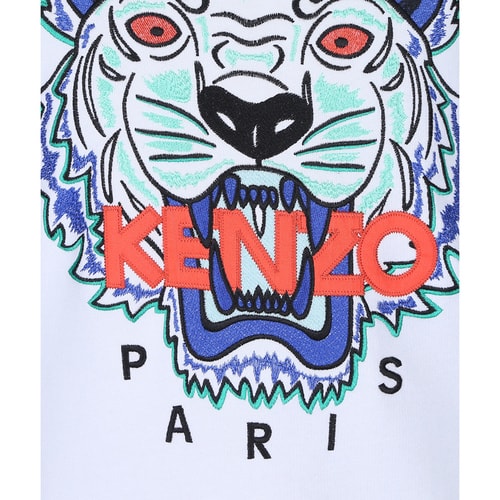 KENZO/高田賢三 2016秋冬新品長袖圓領(lǐng)刺繡虎頭休閑男士衛(wèi)衣 4XW 5SW001