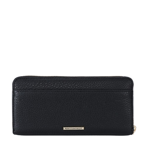 Rebecca Minkoff/瑞貝卡·明可弗 牛皮 Ava Zip Wallet with Studs 長(zhǎng)款錢(qián)包2015度假款