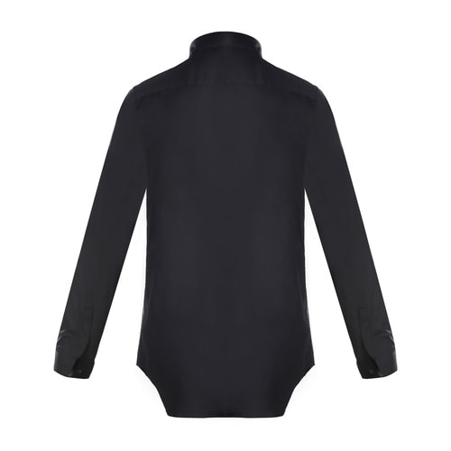 DIOR/迪奧 尖領(lǐng)棉質(zhì)純色長袖襯衫 563C523B1223 903 男士襯衫