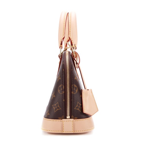 Louis Vuitton/路易威登 經(jīng)典老花帆布女士Alma BB手提包/斜挎包 M53152