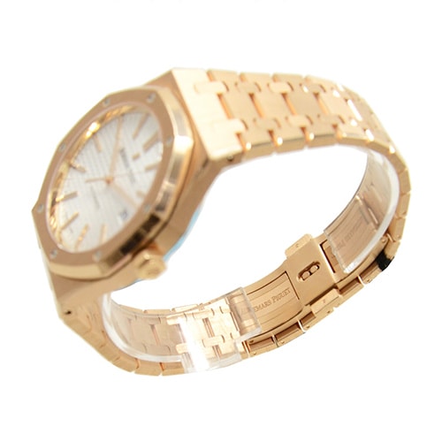 Audemars Piguet/愛彼皇家橡樹系列男士自動(dòng)機(jī)械腕表15400OR.OO.1220OR.02