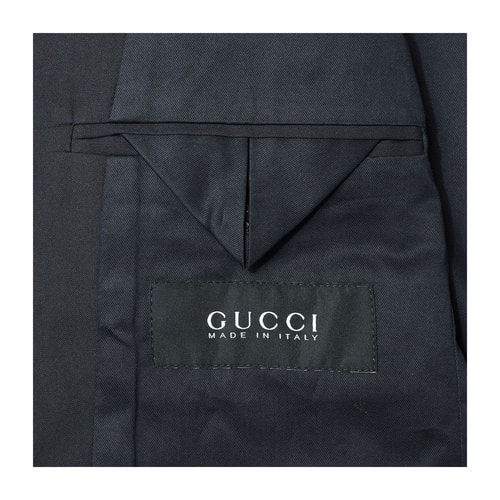 GUCCI/古馳 男士外套 純棉三粒扣后中開(kāi)衩男士西裝外套
