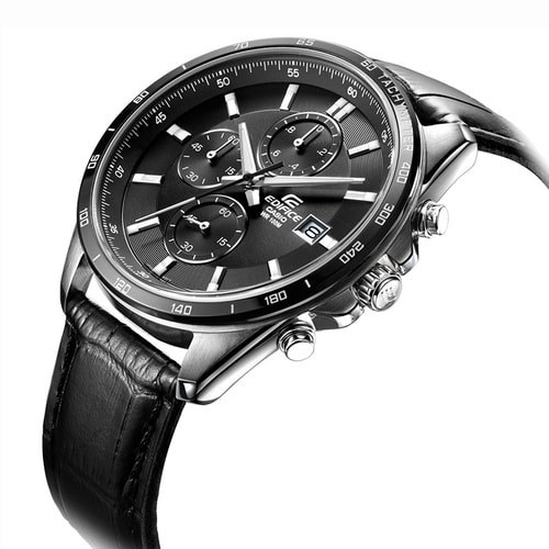 CASIO/卡西歐手表EF系列皮帶石英男表EFR-512L-8A