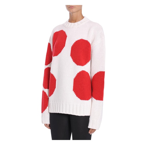 MSGM/MSGM 女士 羊毛 滌綸 圓形繡花 衛衣 EB