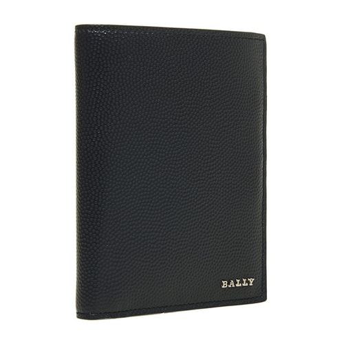 BALLY/巴利 男士深藍(lán)色牛皮短款對(duì)折錢夾 NAKRANS 07