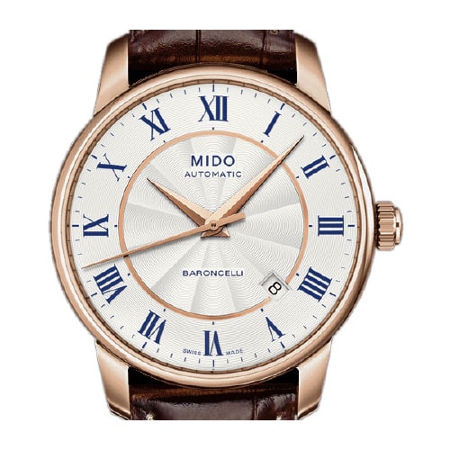 mido/美度貝倫賽麗系列男式自動機械腕表(M8600.2.21.8)全球聯(lián)保