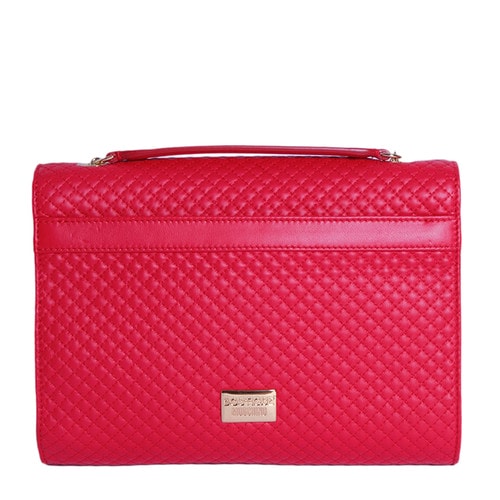 MOSCHINO/莫斯奇諾 女士 網格紋路 單肩包 EB