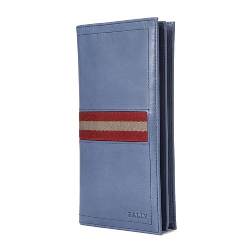 BALLY/巴利 男士牛皮錢包TALIRO/707 牛仔藍(lán)色