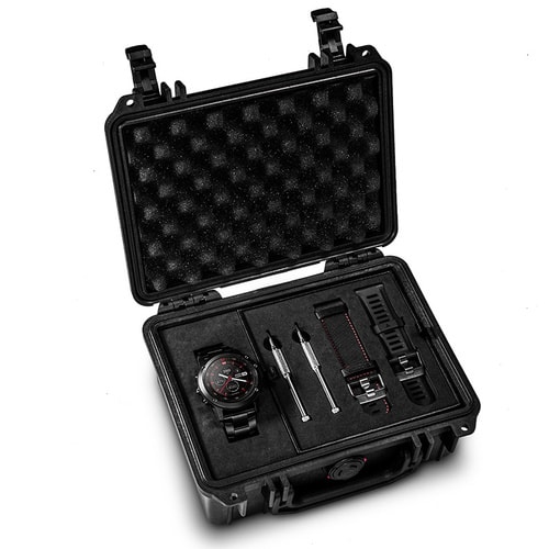 Garmin/佳明 Fenix3DLC 鈦合金飛耐時(shí)3 GPS戶外手表 （含真皮表帶+運(yùn)動(dòng)表帶）