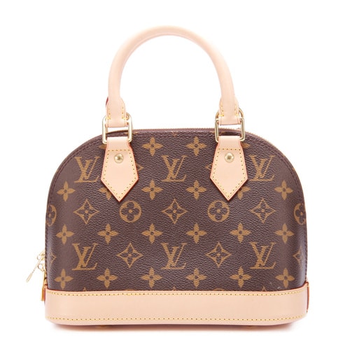 Louis Vuitton/路易威登 經(jīng)典老花帆布女士Alma BB手提包/斜挎包 M53152