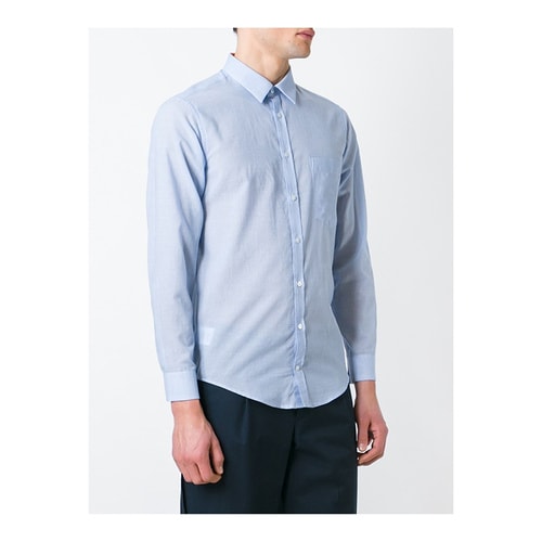 MSGM(MSGM) *男士 純棉 簡約 襯衫 AL 41 淺藍色