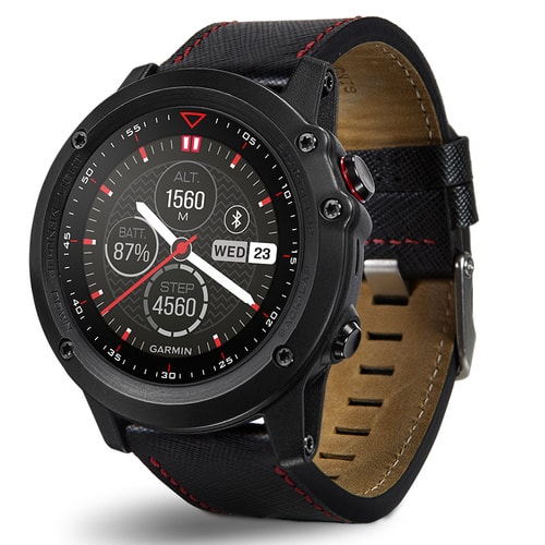 Garmin/佳明 Fenix3DLC 鈦合金飛耐時(shí)3 GPS戶外手表 （含真皮表帶+運(yùn)動(dòng)表帶）