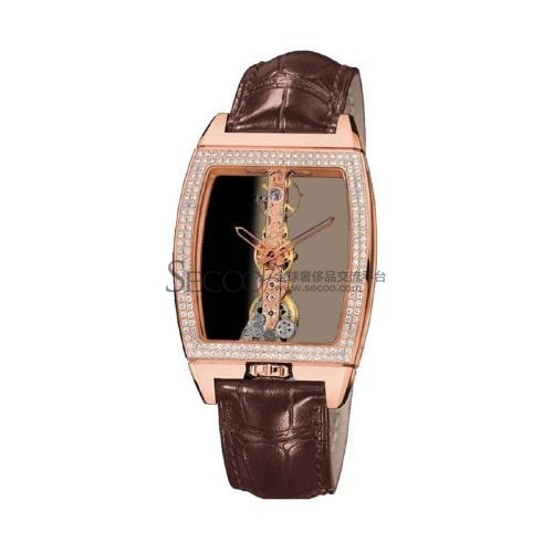 Corum/昆侖GOLDEN BRIDGE系列男士機(jī)械腕表113-161-85-0002-0000